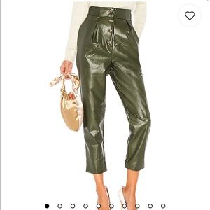 Revolve olive green pants